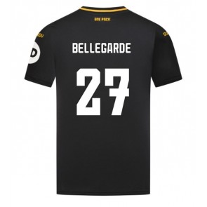 Billiga Wolves Jean-Ricner Bellegarde #27 Bortatröja 2024-25 Kortärmad